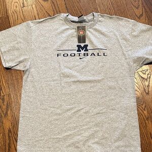 University Of Michigan Football By Nike NWT Men's XL🖤